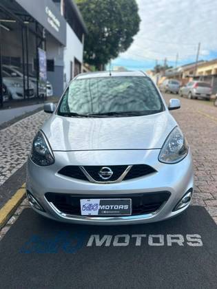NISSAN MARCH 1.6 SL 16V FLEX 4P MANUAL NISSAN MARCH 1.6 SL 16V FLEX 4P MANUAL